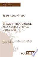 Breve introduzione alla storia critica delle idee