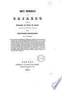 Breve monografia di Cajazzo nella provincia di Terra di Lavoro raccolta ed illustrata con note per Giovanni Sannicola da Venafro