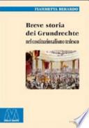 Breve storia dei Grundrechte nel costituzionalismo tedesco
