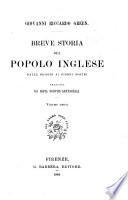 Breve storia del popolo inglese dalle origini ai giorni nostri