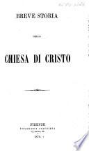 Breve Storia della Chiesa di Cristo