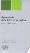 Breve storia della letteratura inglese