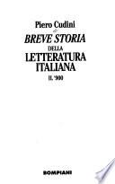 Breve storia della letteratura italiana