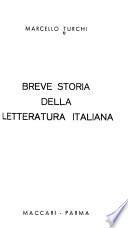 Breve storia della letteratura italiana