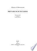 Breviarium de dictamine