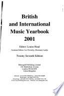 British and International Music Yearbook