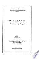 Bruno Cicognani : documenti, autografi, opere : maggio-giugno 1980