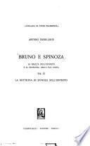 Bruno e Spinoza: La dottrina di Spinoza sull'infinito