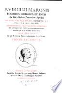 Bucolica Georgica et Aeneis ex Codice Mediceo-Laurentiano descripta ab Antonio (Maria) Ambrogi Italico versu reddita adnotationibus atque variantibus lectionibus ... et ... dissertationibus illustrata