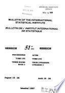 Bulletin de L'Institut International de Statistique