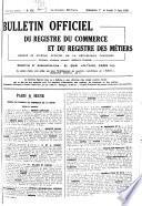 Bulletin officiel des annonces civiles et commerciales