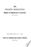 Bulletin signalétique
