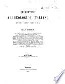Bulletino archeologico italiano