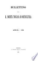 Bulletino della Società toscana di orticultura