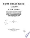 Bullettino archeologico napoletano