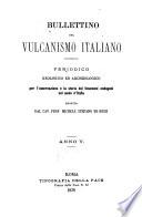 Bullettino del vulcanismo italiano e di geodinamica generale