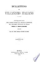 Bullettino del vulcanismo italiano e di geodinamica generale