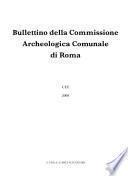 Bullettino della Commissione archeologica comunale di Roma