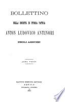 Bullettino della Deputazione abruzzese di storia patria