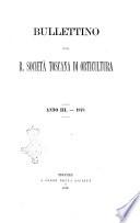 Bullettino della R. Società toscana di orticultura