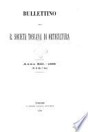 Bullettino della R. Società toscana di orticultura