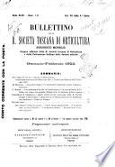 Bullettino della R. Società toscana di orticultura