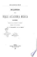 Bullettino della reale Accademia medica di Roma