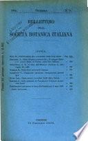 Bullettino della Società botanica italiana