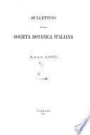 Bullettino della Società botanica italiana