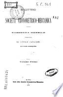 Bullettino della Società Cronometrico-Meccanica rassegna mensile