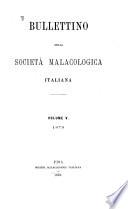 Bullettino della Società malacologica italiana
