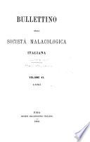 Bullettino della Società malacologica italiana