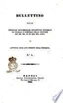 Bullettino delle ordinanze de' commissarj ripartitori de' demanj ex feudali e comunali nelle province dei rr.dd. al di qua del Faro in appendice degli atti eversivi della feudalita