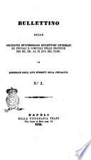 Bullettino delle ordinanze de' commissarj ripartitori de' demanj ex feudali e comunali nelle province dei rr.dd. al di qua del Faro in appendice degli atti eversivi della feudalita