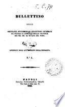 Bullettino delle ordinanze de' commissarj ripartitori de' demanj ex feudali e comunali nelle province dei rr.dd. al di qua del Faro in appendice degli atti eversivi della feudalita