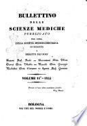 Bullettino delle scienze mediche