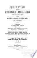 Bullettino delle scienze mediche