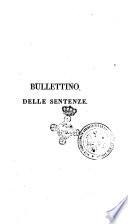 Bullettino delle sentenze emanate dalla Suprema commissione per le liti fra i già baroni ed i comuni