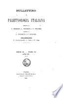Bullettino di paletnologia italiana