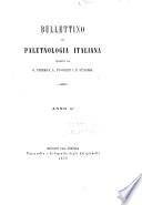 Bullettino di paletnologia italiana