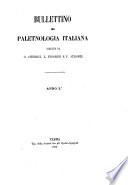 Bullettino di paletnologia italiana