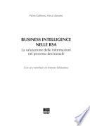 Business intelligence nelle RSA. La valutazione delle informazioni nel processo decisionale
