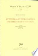 Byzantina et Italograeca