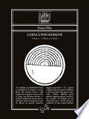 Cabalà per massoni Volume 1 - L'Albero e le Sefirot