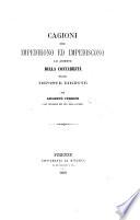 Cagioni che impedirono ed impediscono lo assetto della contabilità delle imposte dirette. [With tables.]