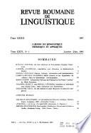 Cahiers de linguistique théorique et appliquée