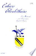 Cahiers Élisabéthains