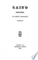 Caino. Tragedia