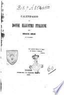 Calendario di donne illustri italiane per Rosalia Amari da Palermo