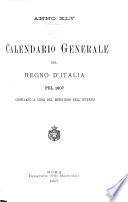 Calendario generale del regno d'Italia
